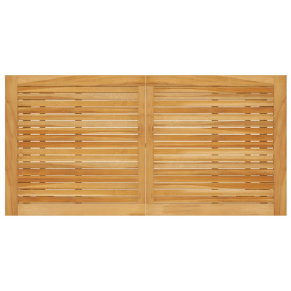 vidaXL 5-tlg. Garten-Essgruppe Beige