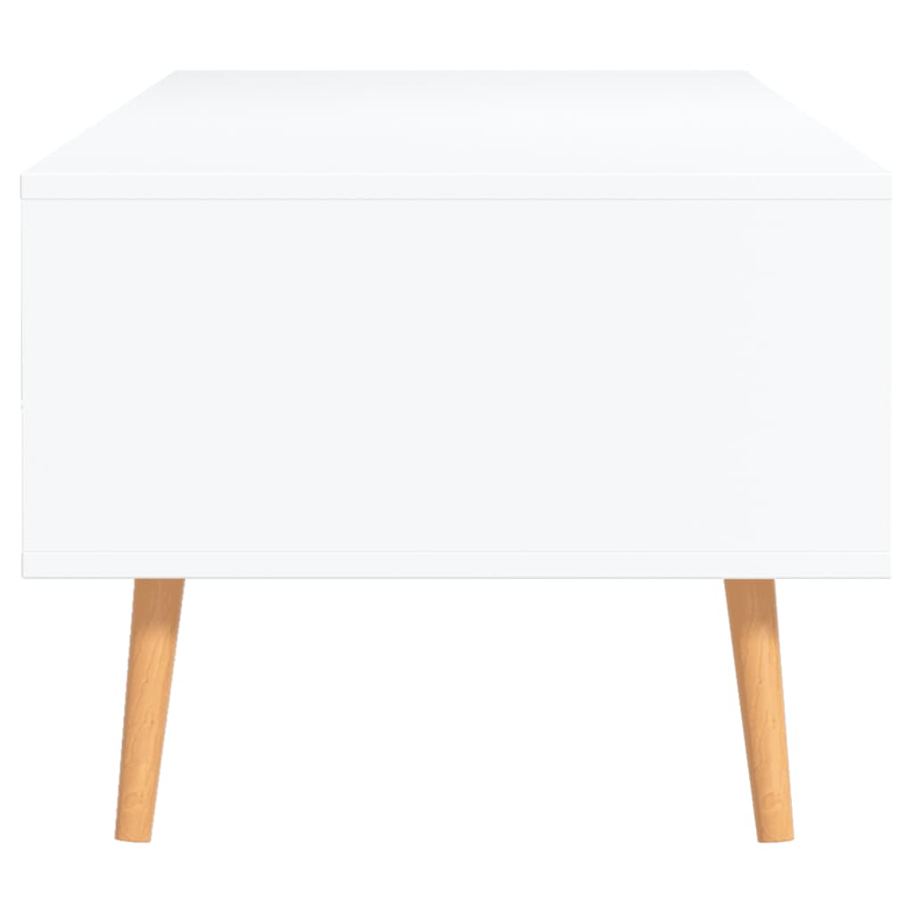 vidaXL Couchtisch Weiß 100x49,5x43 cm Holzwerkstoff