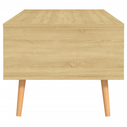 vidaXL Couchtisch Sonoma-Eiche 100x49,5x43 cm Holzwerkstoff