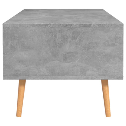 vidaXL Couchtisch Betongrau 100x49,5x43 cm Holzwerkstoff