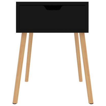vidaXL Nachttisch Schwarz 40x40x56 cm Holzwerkstoff