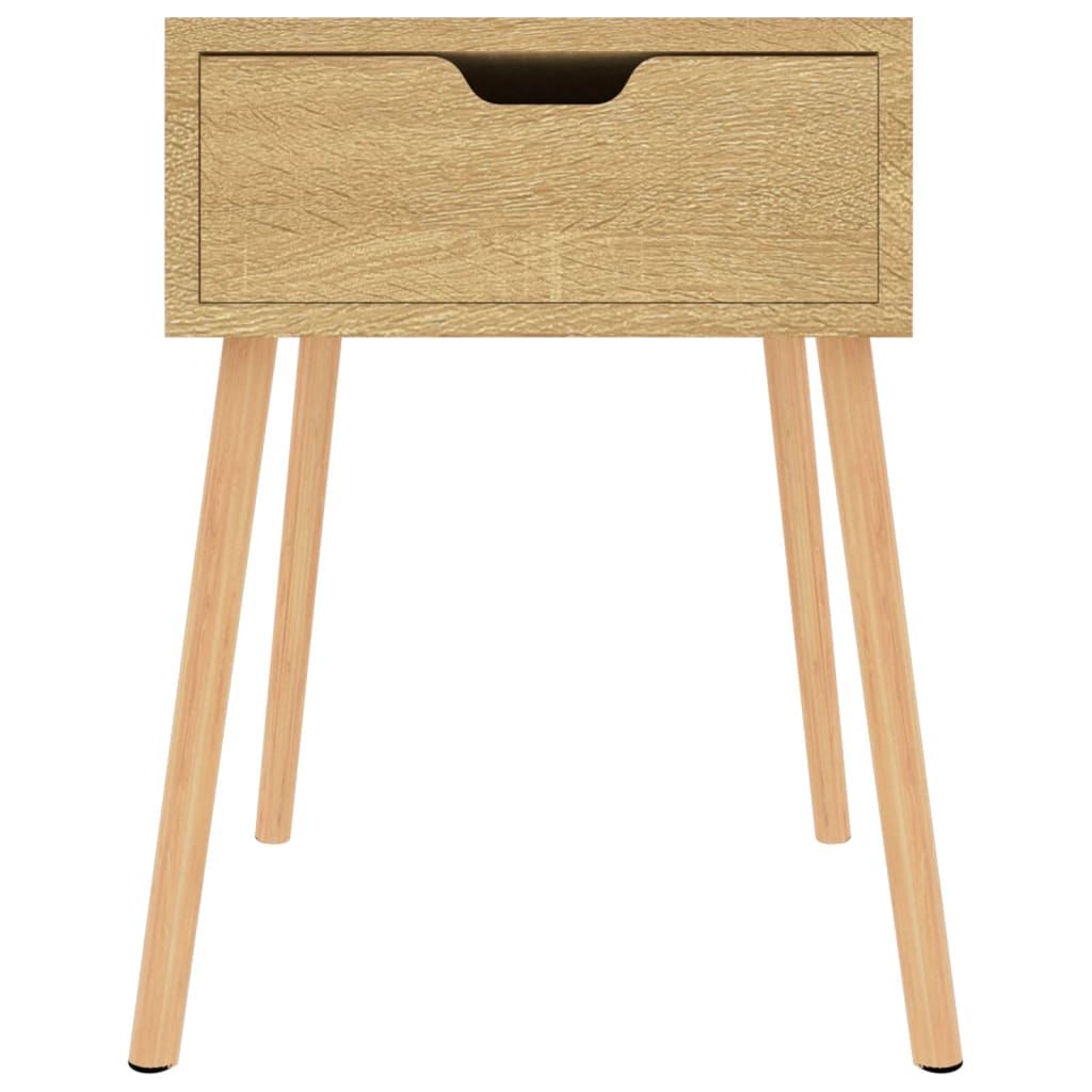 vidaXL Tables de chevet 2 pcs Chêne Sonoma 40x40x56 cm Bois d'ingénierie