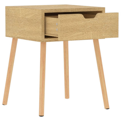 vidaXL Tables de chevet 2 pcs Chêne Sonoma 40x40x56 cm Bois d'ingénierie