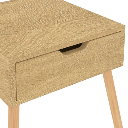 vidaXL Tables de chevet 2 pcs Chêne Sonoma 40x40x56 cm Bois d'ingénierie