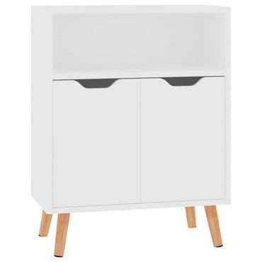vidaXL Buffet blanc 60x30x72 cm Bois d'ingénierie