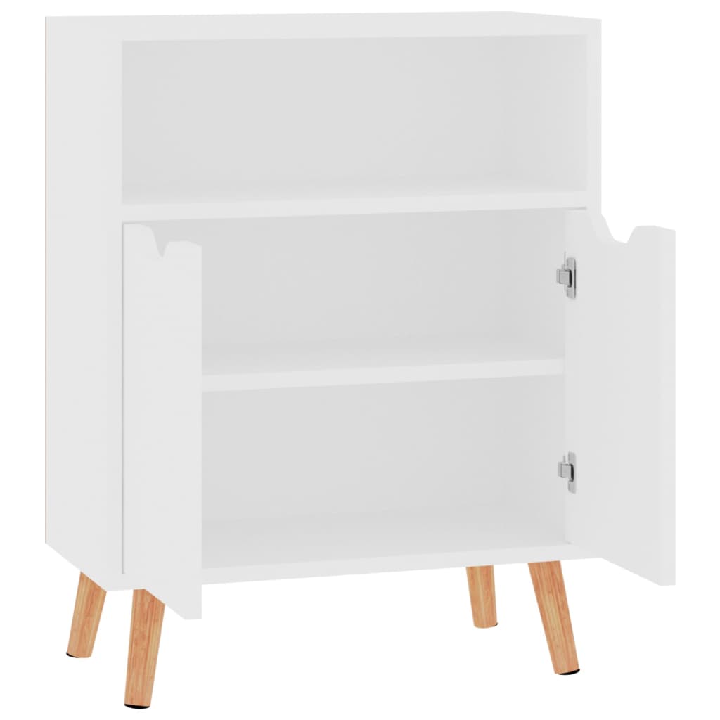 vidaXL Sideboard Weiß 60x30x72 cm Holzwerkstoff