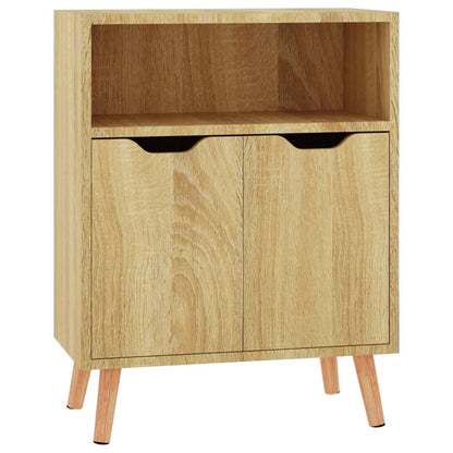 vidaXL Buffet en aggloméré coloris chêne Sonoma 60 x 30 x 72 cm