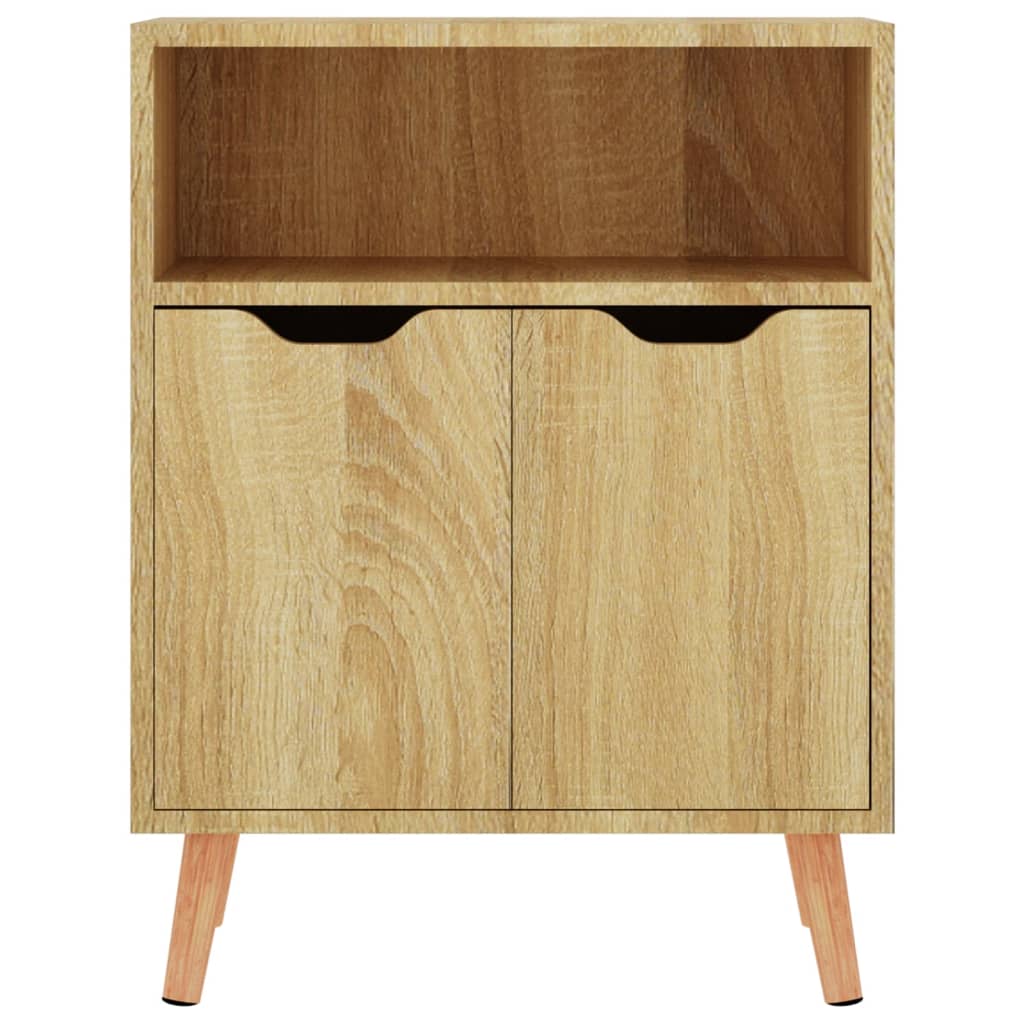 vidaXL Buffet en aggloméré coloris chêne Sonoma 60 x 30 x 72 cm