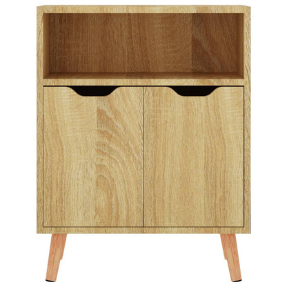 vidaXL Buffet en aggloméré coloris chêne Sonoma 60 x 30 x 72 cm