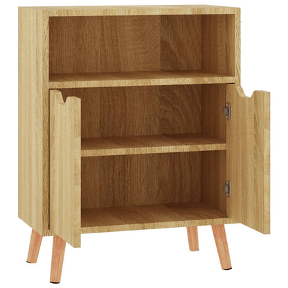 vidaXL Buffet en aggloméré coloris chêne Sonoma 60 x 30 x 72 cm