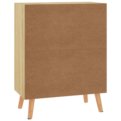 vidaXL Buffet en aggloméré coloris chêne Sonoma 60 x 30 x 72 cm