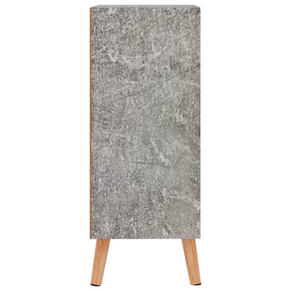 vidaXL Buffet bas gris béton 60x30x72 cm Aggloméré