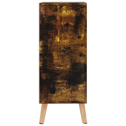 vidaXL Buffet chêne fumé 60x30x72 cm Bois d'ingénierie