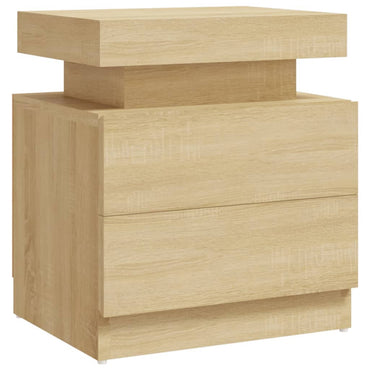 vidaXL Nachttisch Sonoma-Eiche 45x35x52 cm Holzwerkstoff