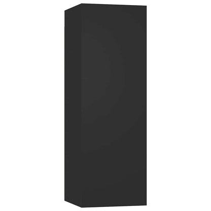 vidaXL Meuble TV Noir 30,5x30x90 cm Bois d'ingénierie