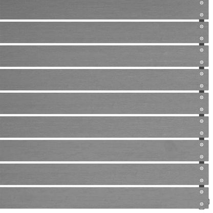 vidaXL Canapé d'angle de jardin gris en pin massif