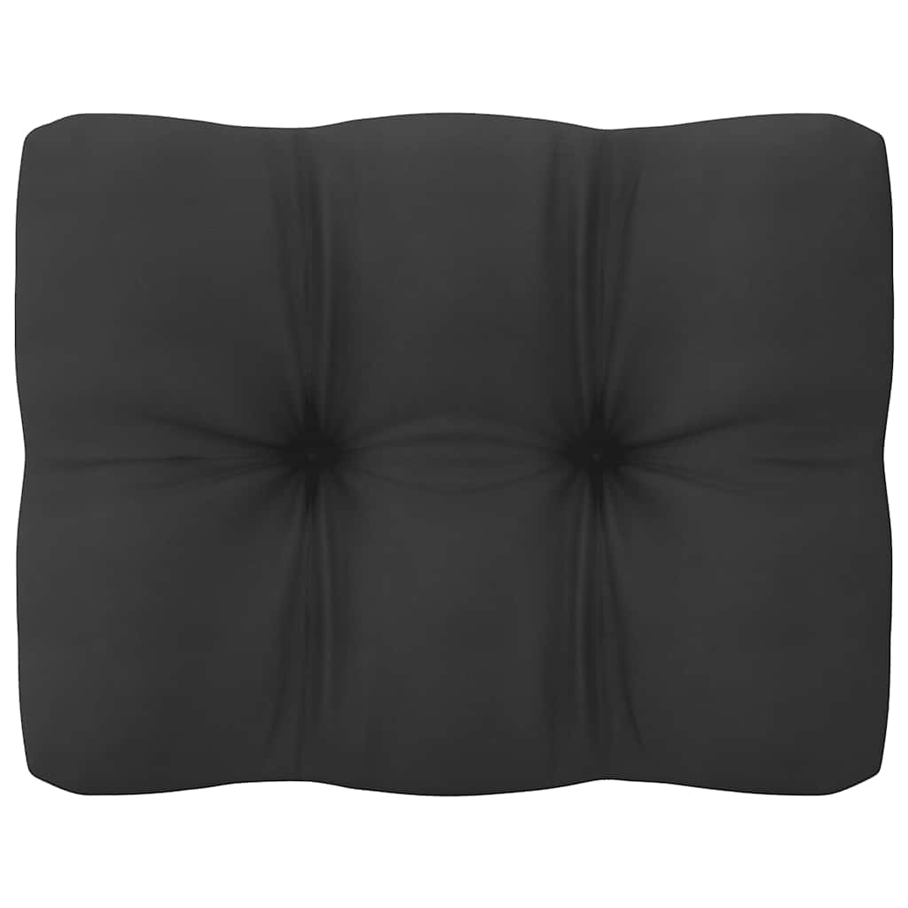 vidaXL Canapé d'angle de jardin avec coussins Bois de pin massif
