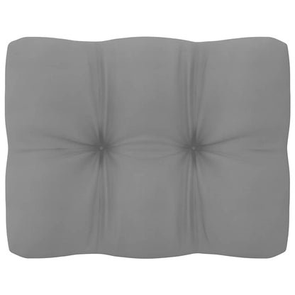 Gartensofa 2-Sitzer mit Kissen Kiefer Massivholz