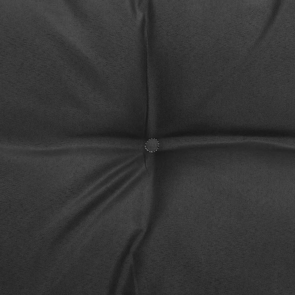 vidaXL Gartensofa 2-Sitzer mit Kissen Grau Kiefer Massivholz