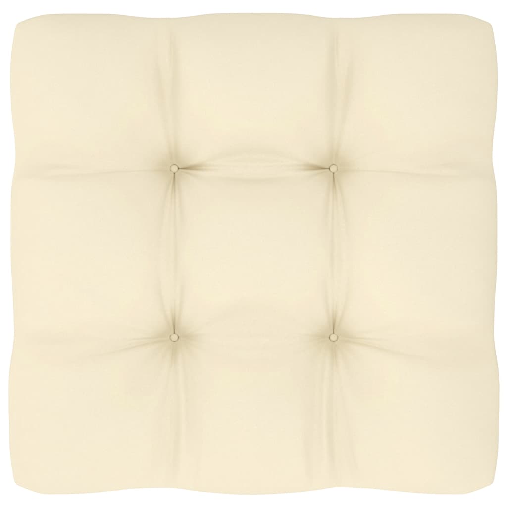 vidaXL Gartensofa 2-Sitzer mit Kissen Honigbraun Massivholz Kiefer