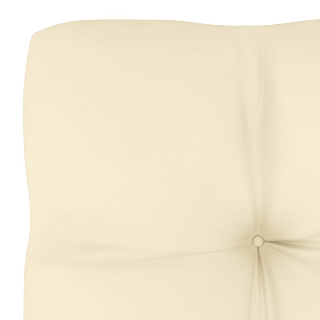 vidaXL Gartensofa 2-Sitzer mit Kissen Honigbraun Massivholz Kiefer