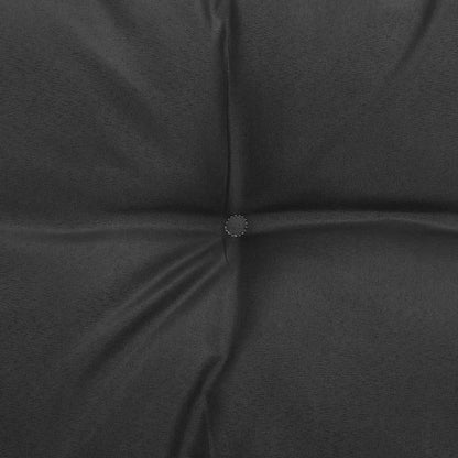 vidaXL Gartensofa 2-Sitzer mit Kissen Schwarz Kiefer Massivholz