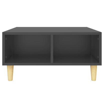 vidaXL Couchtisch Grau 60x60x30 cm Holzwerkstoff