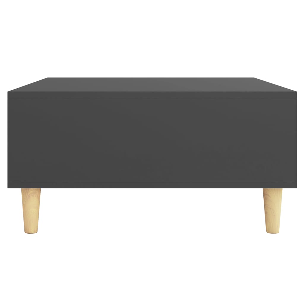 vidaXL Couchtisch Grau 60x60x30 cm Holzwerkstoff
