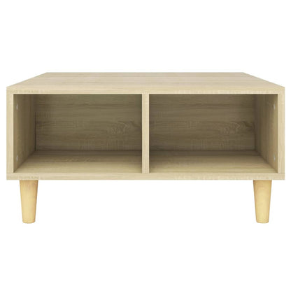 vidaXL Couchtisch Sonoma-Eiche 60x60x30 cm Holzwerkstoff