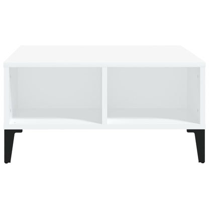 vidaXL Couchtisch Weiß 60x60x30 cm Holzwerkstoff