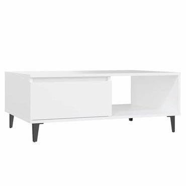 vidaXL Couchtisch Weiß 90x60x35 cm Holzwerkstoff
