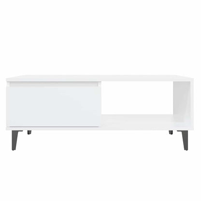 vidaXL Couchtisch Weiß 90x60x35 cm Holzwerkstoff