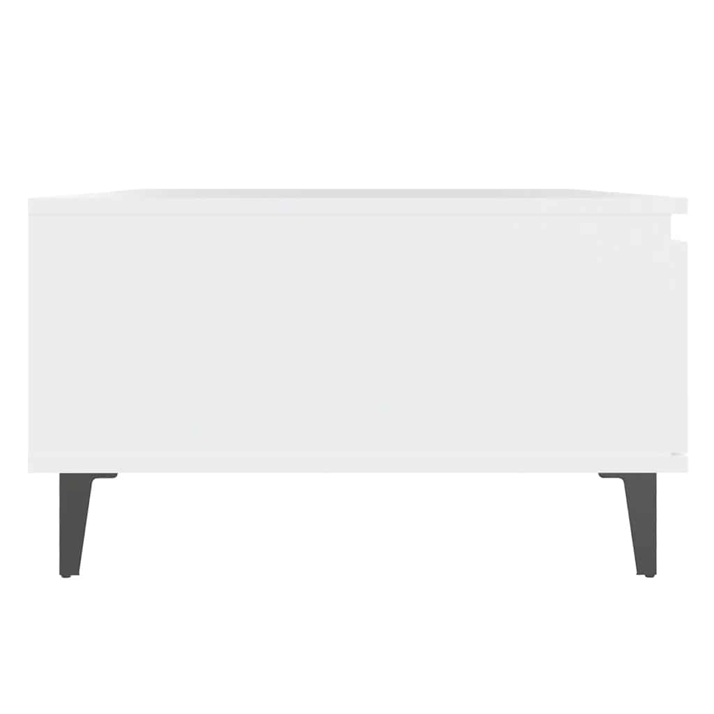 vidaXL Couchtisch Weiß 90x60x35 cm Holzwerkstoff