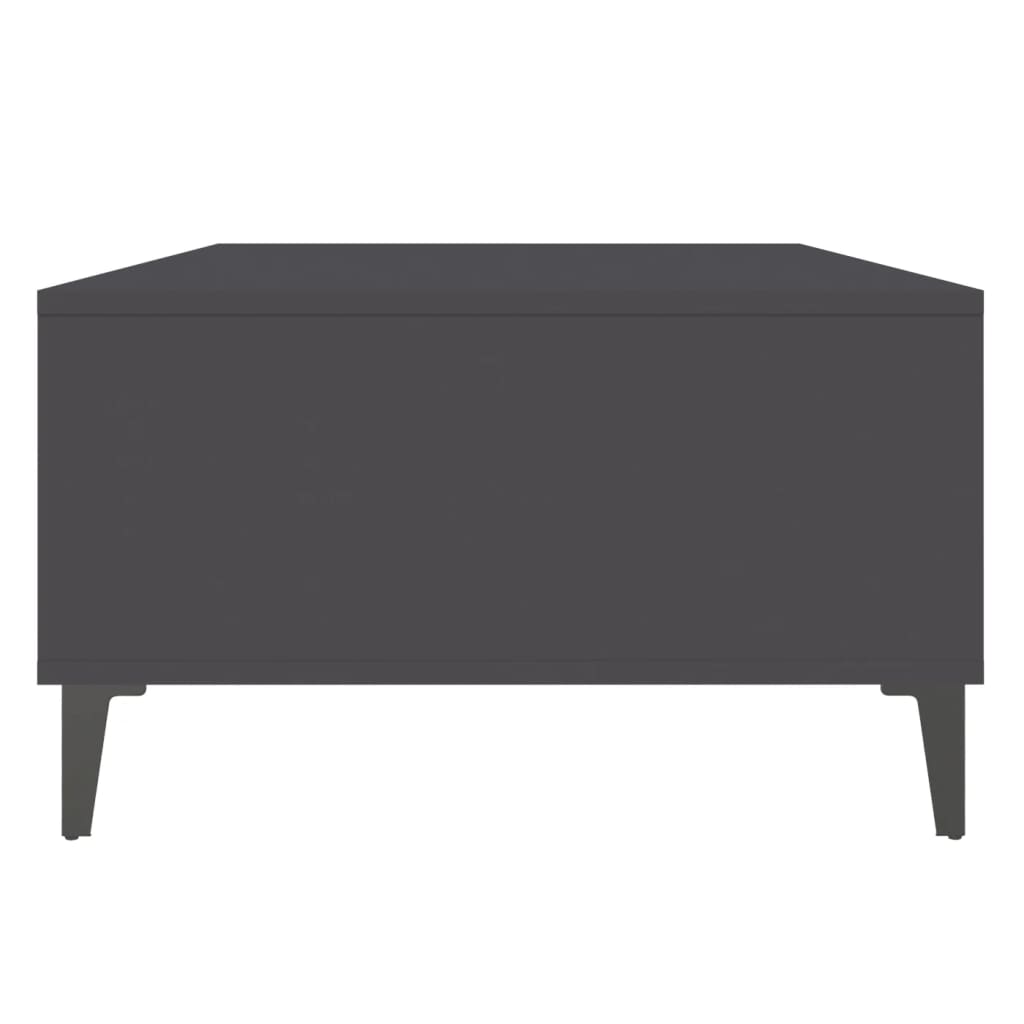 vidaXL Couchtisch Grau 103,5x60x35 cm Holzwerkstoff