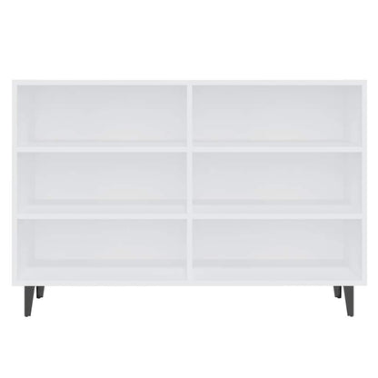 vidaXL Buffet blanc 103,5x35x70 cm Bois d'ingénierie