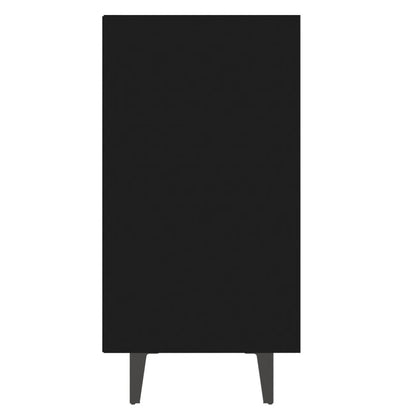 vidaXL Buffet noir 103,5x35x70 cm bois d'ingénierie