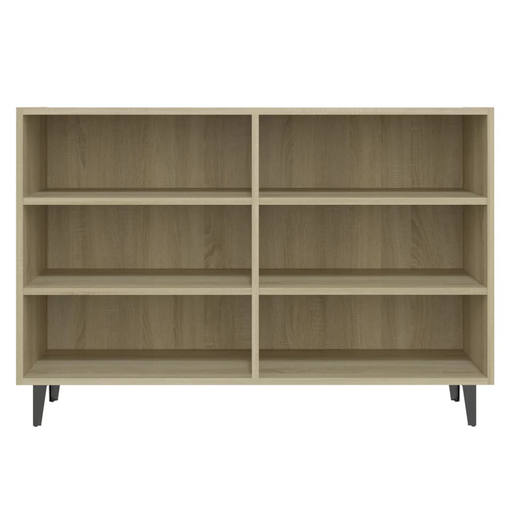 vidaXL Sideboard Sonoma-Eiche 103,5x35x70 cm Holzwerkstoff