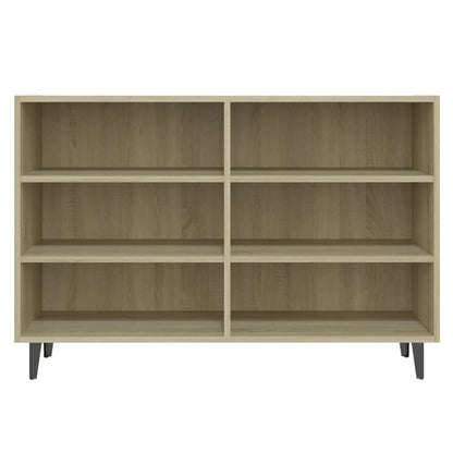 vidaXL Sideboard Sonoma-Eiche 103,5x35x70 cm Holzwerkstoff