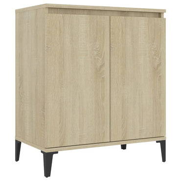 vidaXL Commode Sonoma Chêne 60x35x70 cm Bois d'ingénierie