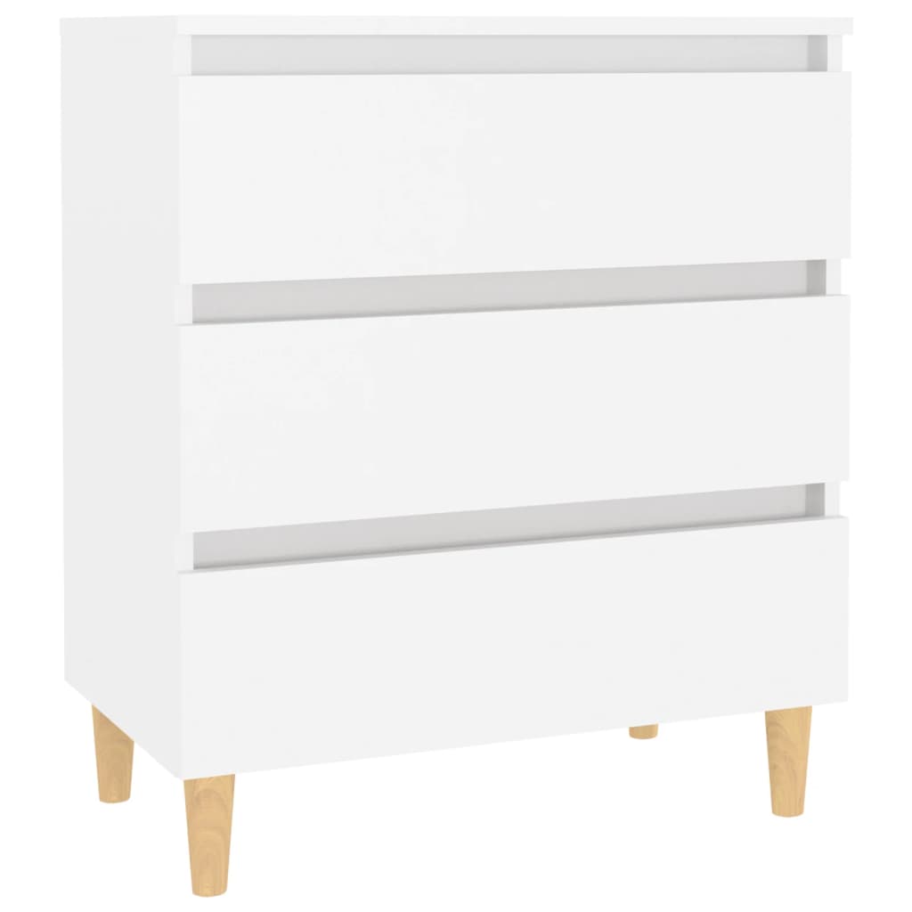 vidaXL Sideboard Weiß 60x35x69 cm Holzwerkstoff