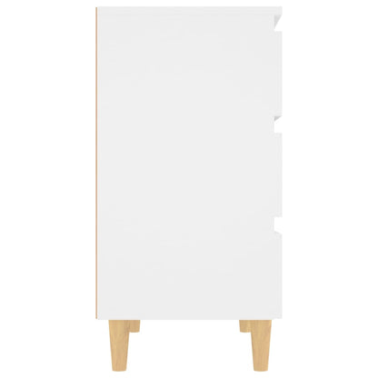 vidaXL Sideboard Weiß 60x35x69 cm Holzwerkstoff