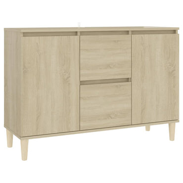 vidaXL Sideboard Sonoma-Eiche 103,5x35x70 cm Holzwerkstoff