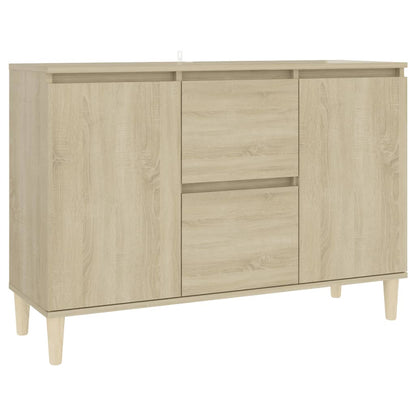 vidaXL Commode chêne Sonoma 103,5x35x70 cm bois d'ingénierie
