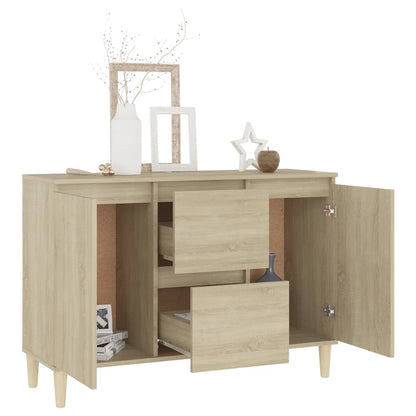 vidaXL Commode chêne Sonoma 103,5x35x70 cm bois d'ingénierie