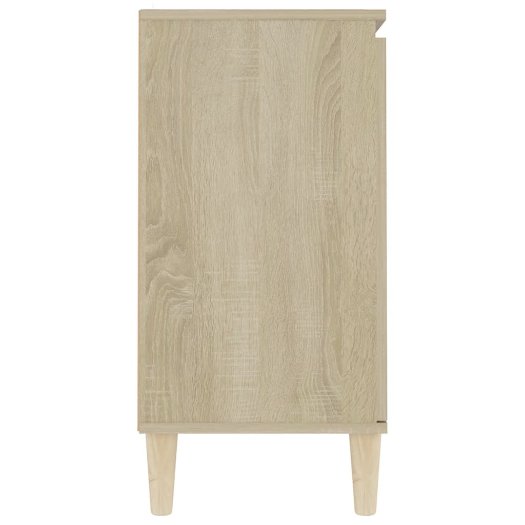 vidaXL Commode chêne Sonoma 103,5x35x70 cm bois d'ingénierie