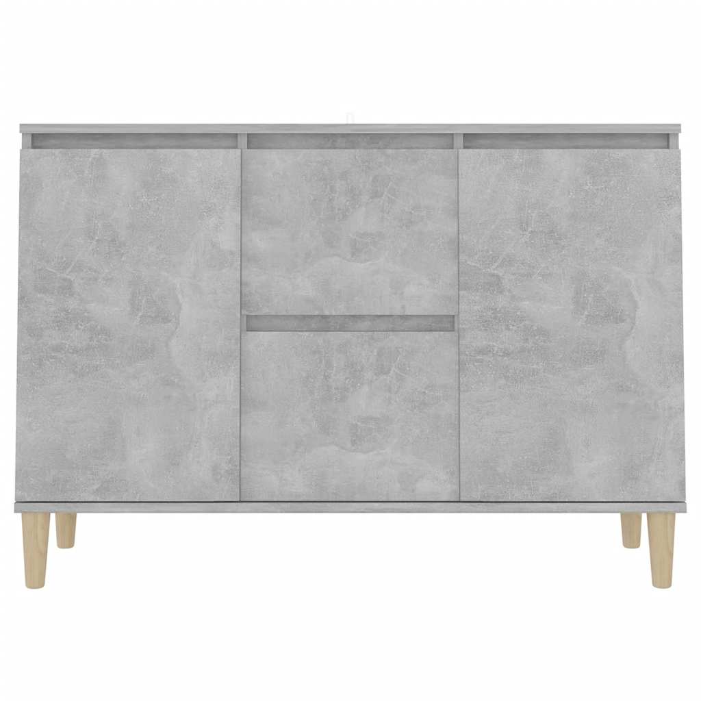 vidaXL Sideboard Betongrau 103,5x35x70 cm Holzwerkstoff