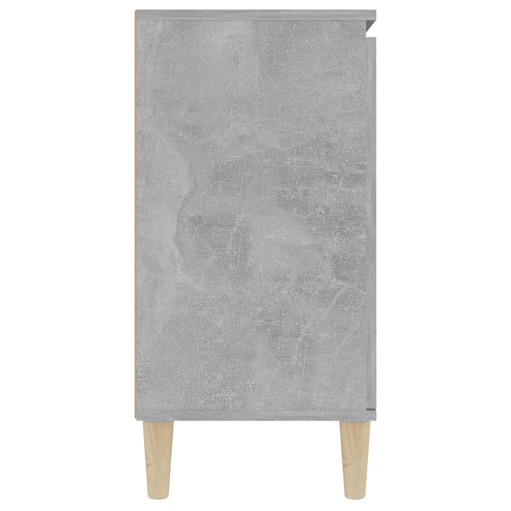 vidaXL Sideboard Betongrau 103,5x35x70 cm Holzwerkstoff