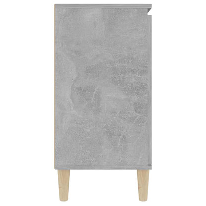 vidaXL Sideboard Betongrau 103,5x35x70 cm Holzwerkstoff
