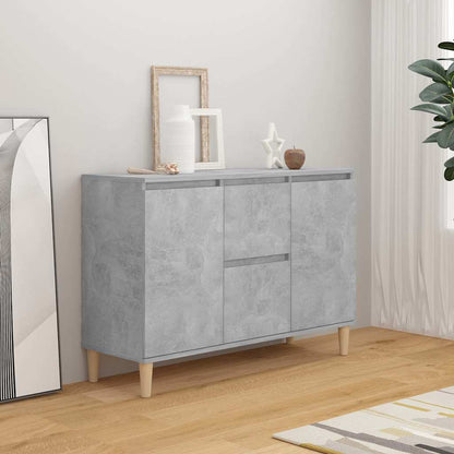 vidaXL Sideboard Betongrau 103,5x35x70 cm Holzwerkstoff