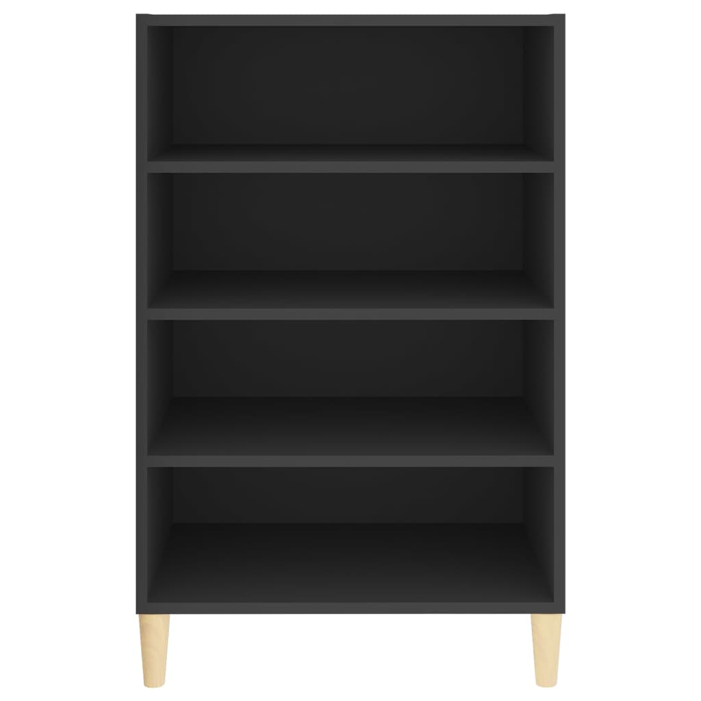 vidaXL Sideboard Grau 57x35x90 cm Holzwerkstoff